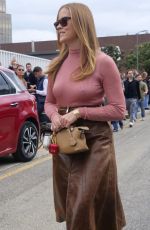 VALENTINA FERRAGNI Arrives at Fendi Fashion Show at Milan Fashion Week 09/17/2024