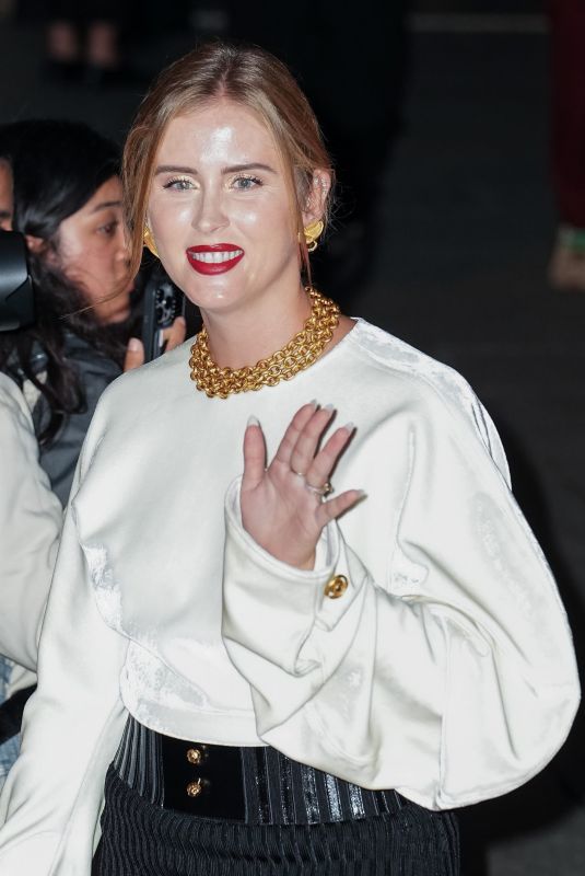 VALENTINA FERRAGNI at Schiaparelli Womenswear Spring-Summer 2025 Show at Paris Fashion Week 09/26/2024