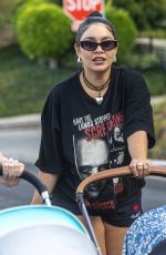 VANESSA HUDGENS Out with Her Baby in Los Angeles 09/13/2024