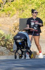 VANESSA HUDGENS Out with Her Baby in Los Angeles 09/13/2024