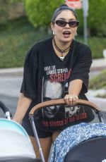 VANESSA HUDGENS Out with Her Baby in Los Angeles 09/13/2024