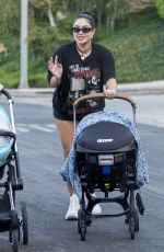 VANESSA HUDGENS Out with Her Baby in Los Angeles 09/13/2024