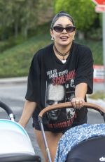 VANESSA HUDGENS Out with Her Baby in Los Angeles 09/13/2024