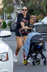 VANESSA HUDGENS Out with Her Baby in Los Angeles 09/13/2024