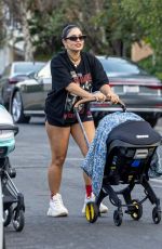 VANESSA HUDGENS Out with Her Baby in Los Angeles 09/13/2024
