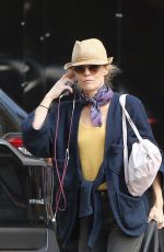 VANESSA PARADIS Waiting for a Cab in Paris 09/21/2024