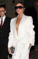 VICTORIA BECKHAM Arrives at BOT Fashion Awards at Paris Fashion Week 09/28/2024