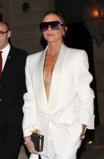 VICTORIA BECKHAM Arrives at BOT Fashion Awards at Paris Fashion Week 09/28/2024