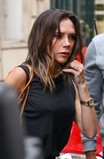 VICTORIA BECKHAM Leaves Her Hotel in Paris 09/26/2024