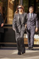 VICTORIA BECKHAM Leaves Her Hotel in Paris 09/27/2024