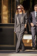 VICTORIA BECKHAM Leaves Her Hotel in Paris 09/27/2024