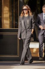 VICTORIA BECKHAM Leaves Her Hotel in Paris 09/27/2024