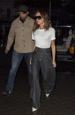 VICTORIA BECKHAM Returning to Her Hotel in Paris 09/24/2024
