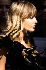 VICTORIA DE ANGELIS Arrives at Dolce & Gabbana Show at Milan Fashion Week 09/21/2024