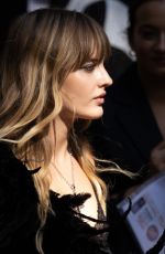 VICTORIA DE ANGELIS Arrives at Dolce & Gabbana Show at Milan Fashion Week 09/21/2024