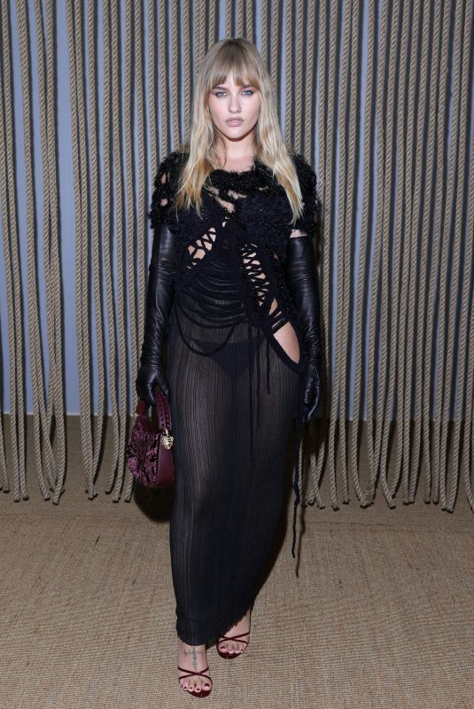 VICTORIA DE ANGELIS at Roberto Cavalli Fashion Show at Milan Fashion Week 09/18/2024