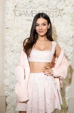 VICTORIA JUSTICE at Giambattista Valli SS25 Fashion Show in Paris 09/27/2024