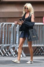 VICTORIA SILVSTED Out at 5th Avenue in New York 09/09/2024