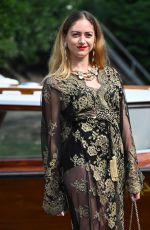 VIKTORIE IGNOTO Arrives at Hotel Excelsior at 81st Venice Film Festival 09/04/2024