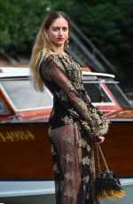 VIKTORIE IGNOTO Arrives at Hotel Excelsior at 81st Venice Film Festival 09/04/2024