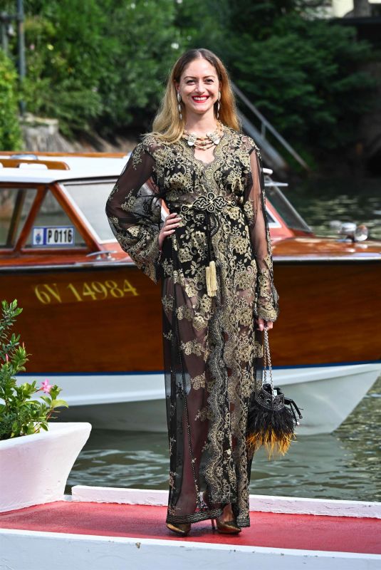 VIKTORIE IGNOTO Arrives at Hotel Excelsior at 81st Venice Film Festival 09/04/2024
