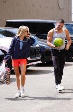 WITNEY CARSON Arrives at Dancing with the Stars Rehearsals in Los Angeles 09/20/2024
