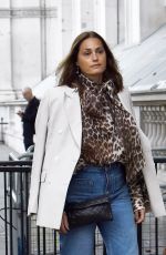 YASMIN LE BON Arrives at a reception at 10 Downing Street to Mark 40 Years of London Fashion Week 09/16/2024