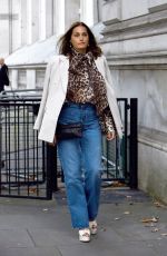 YASMIN LE BON Arrives at a reception at 10 Downing Street to Mark 40 Years of London Fashion Week 09/16/2024
