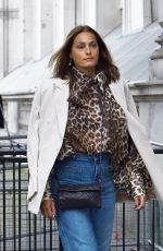 YASMIN LE BON Arrives at a reception at 10 Downing Street to Mark 40 Years of London Fashion Week 09/16/2024