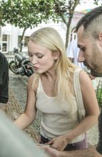 ZARA LARSSON Greeted Fans Outside Her Hotel in Rio 09/18/2024