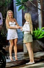 ZARA LARSSON Leaves a Restaurant in Ipanema 09/18/2024