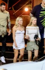 ZARA LARSSON Leaves a Restaurant in Ipanema 09/18/2024