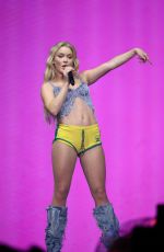 ZARA LARSSON Performs at Rock in Rio in Brazil 09/14/2024