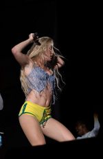 ZARA LARSSON Performs at Rock in Rio in Brazil 09/14/2024