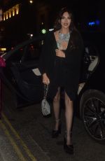 ZARA MARTIN Arrives at Perfect Magazine x Grey Goose Altius London Fashion Week Party 09/15/2024