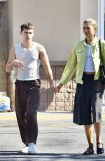 ZENDAYA and Tom Holland Out Shopping in Calabasas 08/31/2024