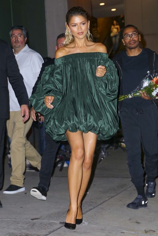 ZENDAYA Leaves Dune Special Screening in New York 09/21/2024