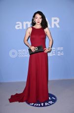 ZHANG ZIYI at AmfAR Gala at 81st Venice Film Festival 09/01/2024