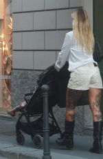 ZOE CRISTOFOLI Shopping at Chanel Store in Milan 09/02/2024