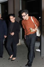 ZOE KRAVITZ Arrives at VMA Afterparty at Electric Lady Studios in New York 09/11/2024