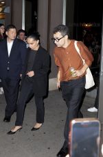 ZOE KRAVITZ Arrives at VMA Afterparty at Electric Lady Studios in New York 09/11/2024