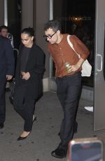 ZOE KRAVITZ Arrives at VMA Afterparty at Electric Lady Studios in New York 09/11/2024