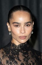 ZOE KRAVITZ at Saint Laurent Fashion Show at Paris Fashion Week 09/24/2024