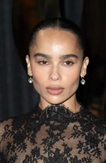 ZOE KRAVITZ at Saint Laurent Fashion Show at Paris Fashion Week 09/24/2024