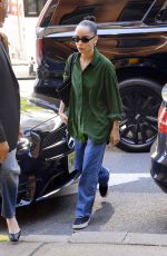ZOE KRAVITZ Out and About in New York 09/05/2024