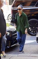 ZOE KRAVITZ Out and About in New York 09/05/2024