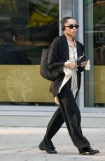 ZOE KRAVITZ Out and About in New York 09/12/2024
