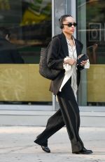 ZOE KRAVITZ Out and About in New York 09/12/2024