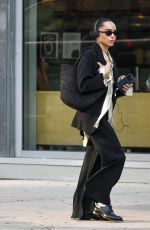ZOE KRAVITZ Out and About in New York 09/12/2024