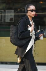 ZOE KRAVITZ Out and About in New York 09/12/2024